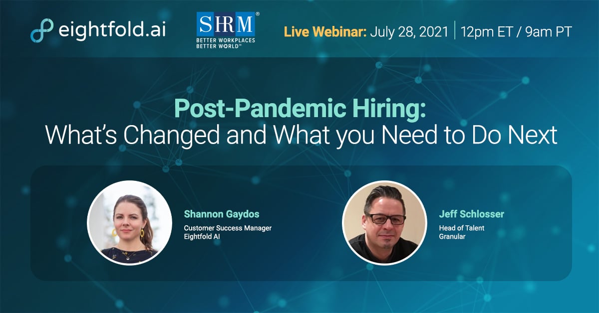 SHRM Webinar Hiring Post Pandemic