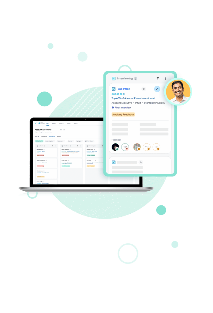 Eightfold IX serving timely and relevant candidate information to recruiters, in their flow of work