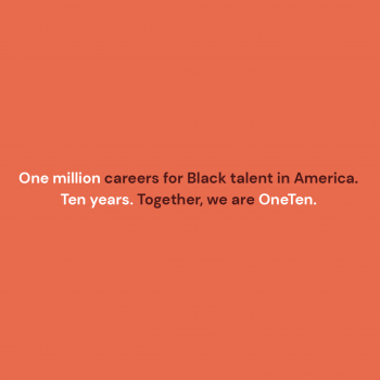 OneTen Press Release-2048×2048 OneTen talent platform connects Black talent with family-sustaining jobs