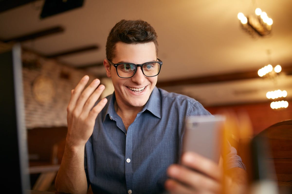 Surprised successful amazed businessman; AI startups concept