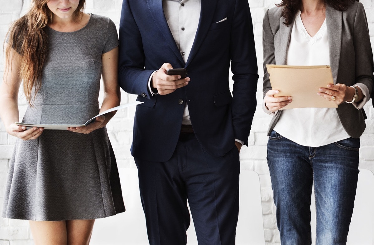 Human Resources Interview; inclusive candidate interviews concept
