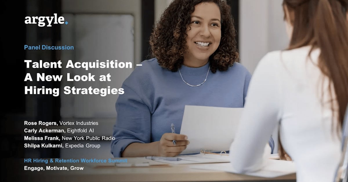 Talent acquisition - A new look at hiring strategies