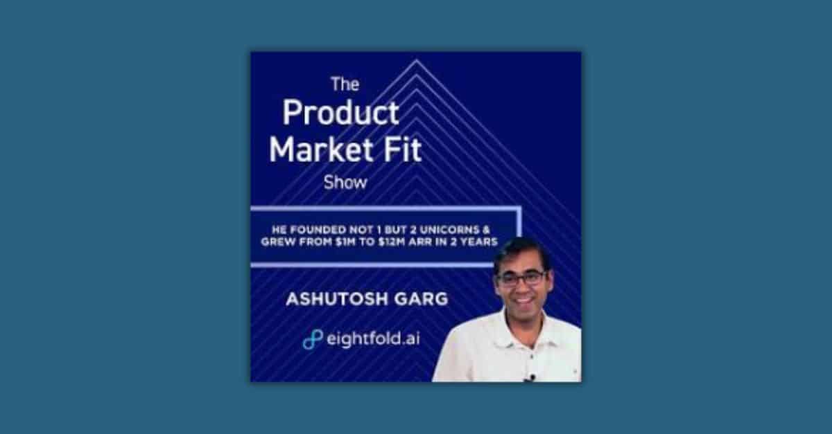 A Product Market Fit Show | Startups, founders, & entrepreneurship