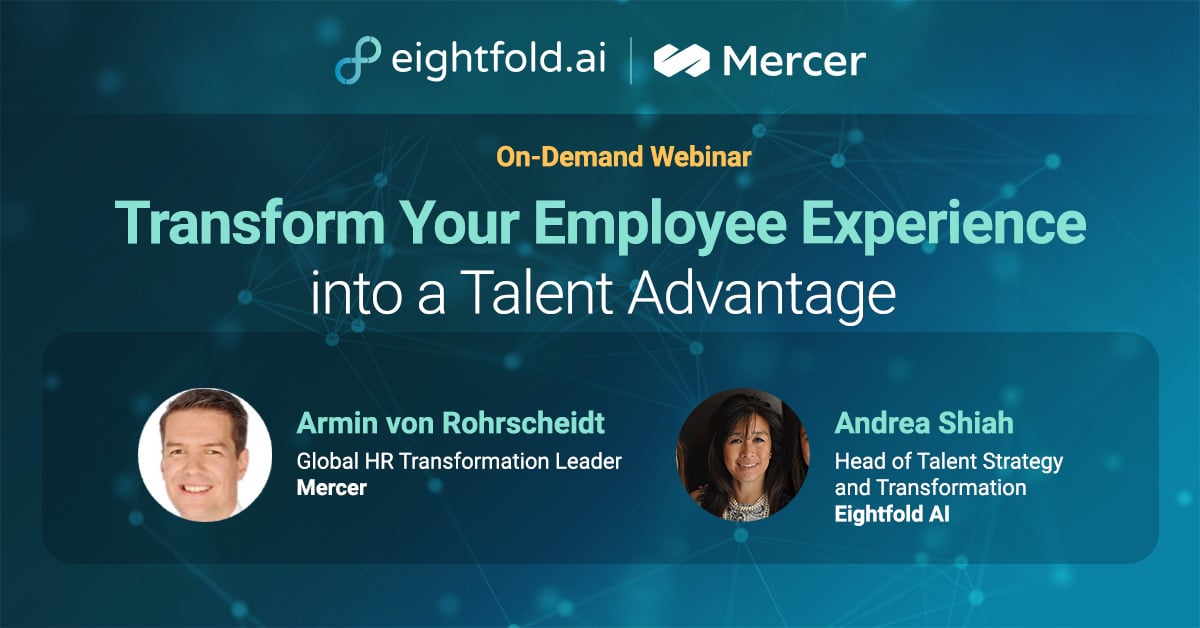Transform your Employee Experience into a Talent Advantage