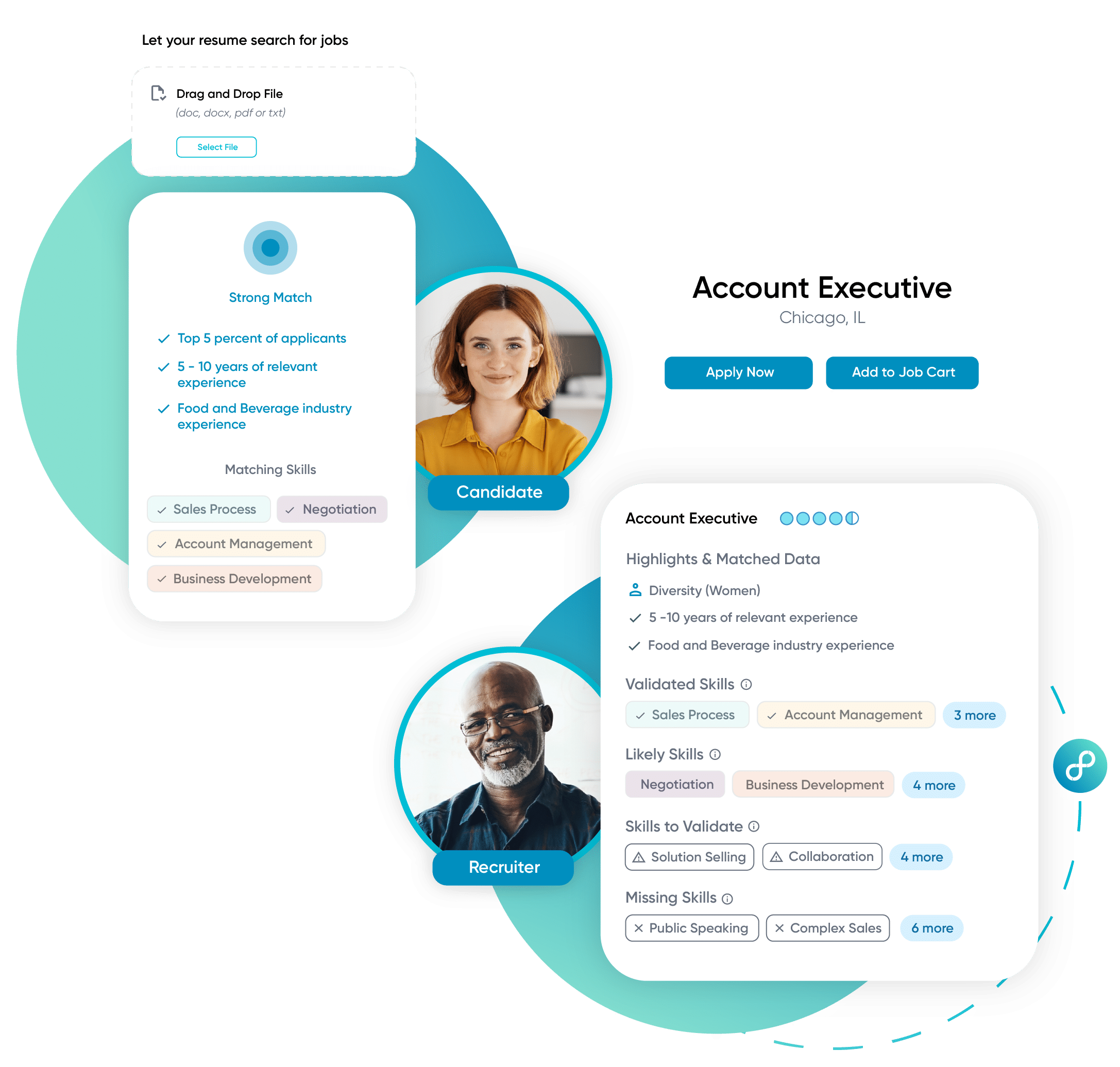 Hire diverse and highly skilled talent faster with AI in Talent Acquisition